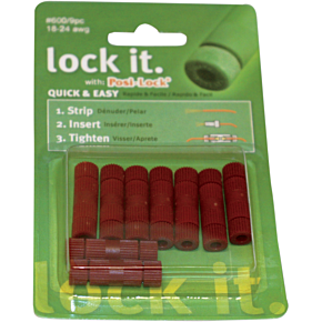 Posi-Lock Wire Connectors 18-24 Gauge - 9PK 600
