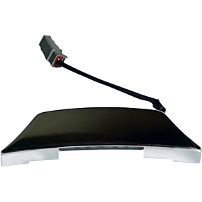 Custom Dynamics LED Replacement Top for License Plate Assembly - CVO - Chrome CD-CVO-LEDTOP-C