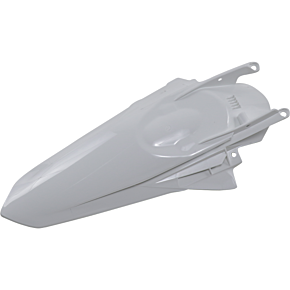 Cycra Powerflow Rear Fender - White - KTM 1CYC-1744-42