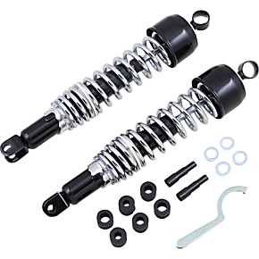 Emgo Classic Shocks - Black - Eye/Clevis -14.4" 17-05542