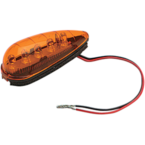 K and S Technologies LED Teardrop Marker Light - Amber