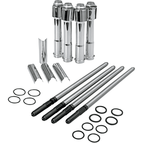 Ss Cycle Adjustable Pushrod Cover Kit - XL 930-0024