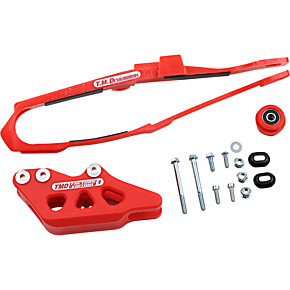 Tm Designworks Chain Guide/Slider - Honda - Red DCK-OR12-RD