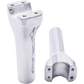 Risers - Assault - 4" x 1-1/4" - Chrome TM-8601-4CH