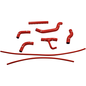Radiator Hose Kit - Red - Ducati DUC-30RED