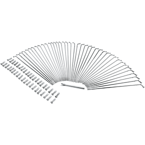 Spoke Set - Drop Center - Front - Chrome - 21" 0211-0121
