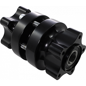 Hub - Cartridge - Front/Dual Disc - Black - '08+ FLT 71-600