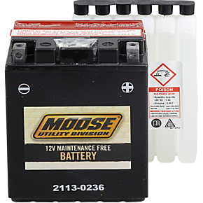 Moose Racing AGM Battery - YTX14AHL-BS