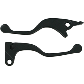 Parts Unlimited Black Shortys Levers for Honda