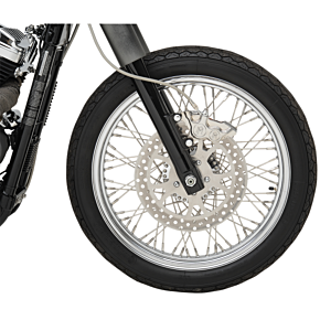 Performance Machine Pm Caliper - Front Left - Chrome -  00-17 Harley-Davidson 0053-2919-CH