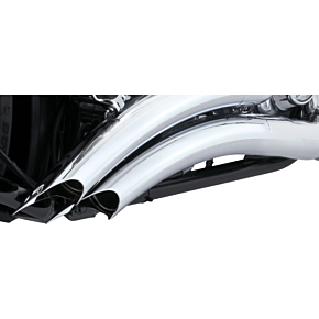 Big Radius Exhaust System - Chrome 26365