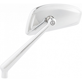 Mirror - Tearchop - Side View - Teardrop - Chrome - Left 510-005