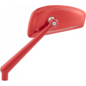Mirror - Tearchop - Side View - Teardrop - Red - Left 510-014