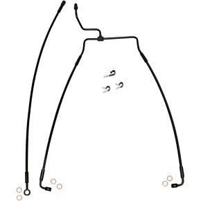 Brake Line - Front - XR - Black SBB1314-25