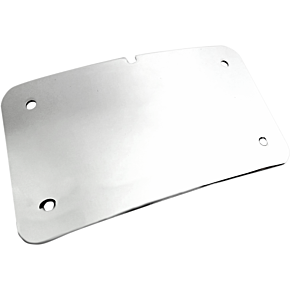 3 Hole License Plate Mount - Harley Davidson - Chrome CV4640MT