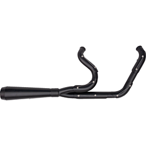 2-into-1 Assault Exhaust System - Full Black on Black TM-5053BKBK