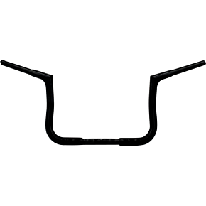 Handlebar - Flat Top - 10" - Black 745010-B