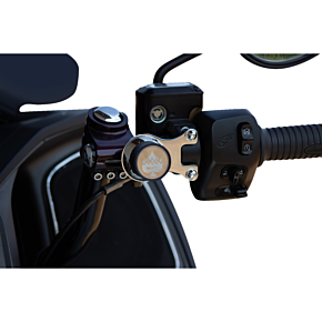 Ambidextrous Mount - iOmount™ - Challenger - Chrome KWD-04-0609-C