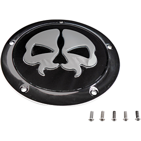 Split Skull Derby Cover - Black 1107-0553
