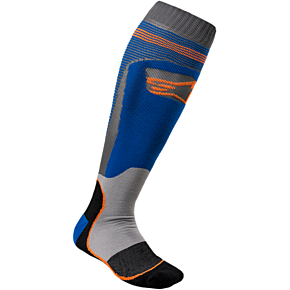 MX Plus 1 Socks - Blue/Orange - Large/2XL 4701820-7042L2X