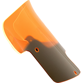 Kolor Flare™ Windshield - 8" - Orange - Indian KWW-04-0619