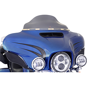 Klock Werks Windshield - 6.5" - Dark Smoke - FLHT '14-'22 KW050101992014