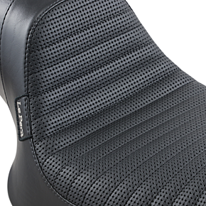 Le Pera Daytona Sport Seat - Basketweave/Pleated - Black L-541BWPT