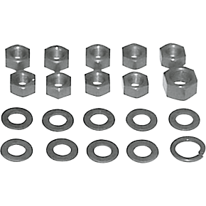 Side Cover Kit Big Twin -84 Parkerized 9671-20