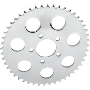 Rear Sprocket - Chrome - Dished - 51 Tooth 1210-0369