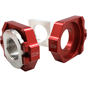 Elite Axle Block Kit - Red 17-256