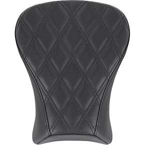 Touring Renegade Pillion Pad - Lattice Stitched - Black 818-29-012LS