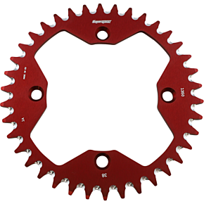 Rear Sprocket - Alloy - Red - 38-Tooth RAL-1350-38-RED