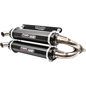 Stage 5 Slip-On Muffler - Black TR-4152S-BK