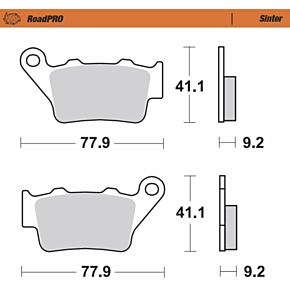 Brake Pads - Sintered Series 403402-PU