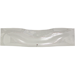 Klock Werks Flare Windshield - Clear - Defender KW05-01-0482-C