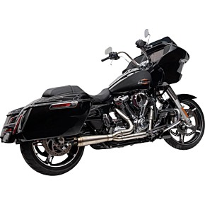 2-into-1 Assault Exhaust System - Stainless Steel - Touring M8 TM-5011