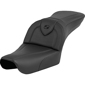 RoadSofa™ - Black - without Driver Backrest - FXDWG '04-'05 804-05-187