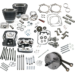 Ss Cycle Hot Set-Up Kit - 124" - Black 900-0564