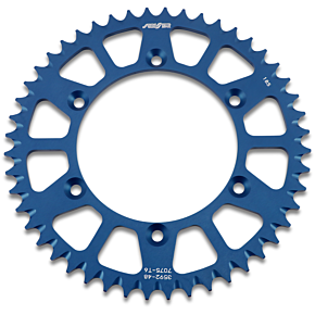 Sunstar Sprockets Rear Sprocket - 48-Tooth - Honda/Yamaha - Blue