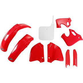 Body Kit - '93-'94 OEM Red/White - Honda - CR '92-'94 HOKIT096F@999