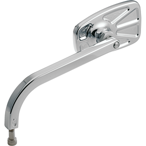 Mirror - No. 8 Cafe - Standard - Rectangle - Chrome - Left 03-056-3L