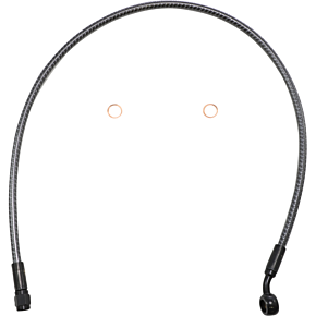 Brake Line - Front - 3/8" - 35° - 27" - KARBONFIBR 77127