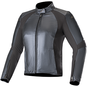 Alpinestars Stella Vika v2 Leather Jacket - Blue - 40