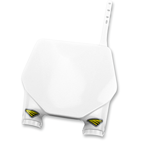 Cycra Stadium Number Plate - White 1CYC-1200-42