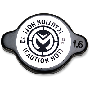 Moose Racing High Pressure Radiator Cap - Black - 1.6 bar