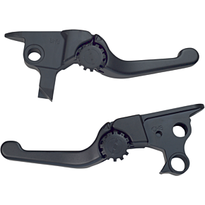 Powerstands Racing Lever Set - Anthem - Shorty - Black 12-01652-22