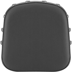 Saddlemen Sissy Bar Pad - Smooth - Black - With Studs 040701