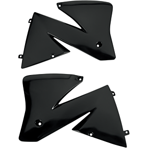 Ufo Radiator Shrouds - Black KT03066001