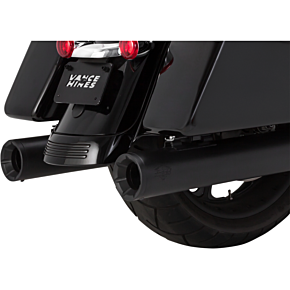 Vance  Hines 4" Eliminator Mufflers - Black 46714