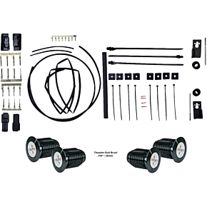 Thunder Bolts Kit - Run/Brake/Turn - Black PYO:BB-TB-B